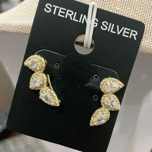 Sterling silver earrings